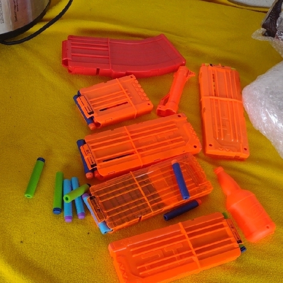 Nerf Loaders With Loads